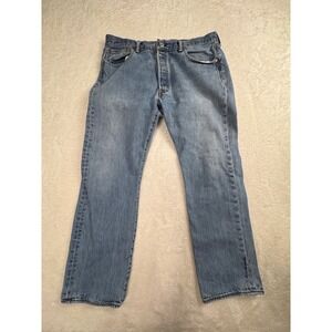 Levi's 501xx Jeans Straight Leg Light Wash Denim Classic Fit Mens W36‎ L30